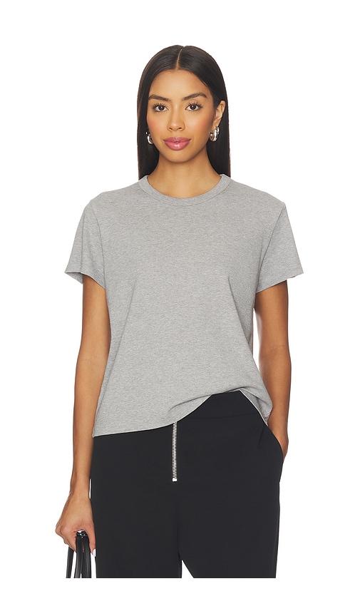 EAVES Lene Boxy Tee in Grey by EAVES