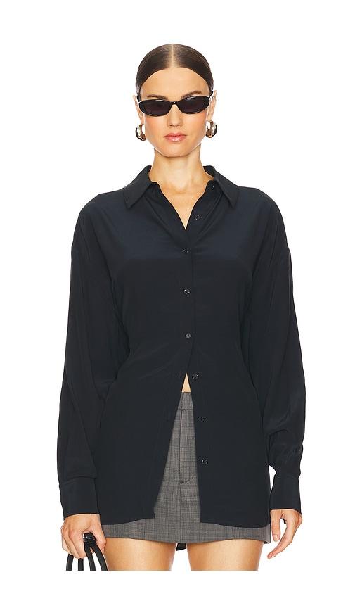 EAVES Sivan Shirt in Black by EAVES