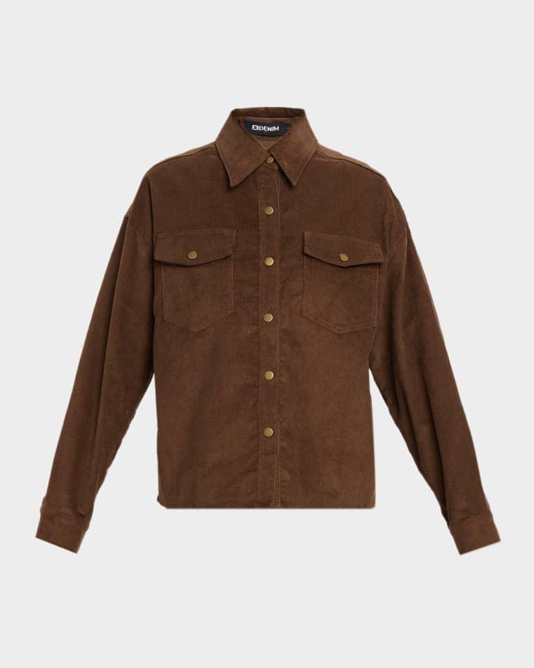 Daniele Corduroy Shirt Jacket by EB DENIM