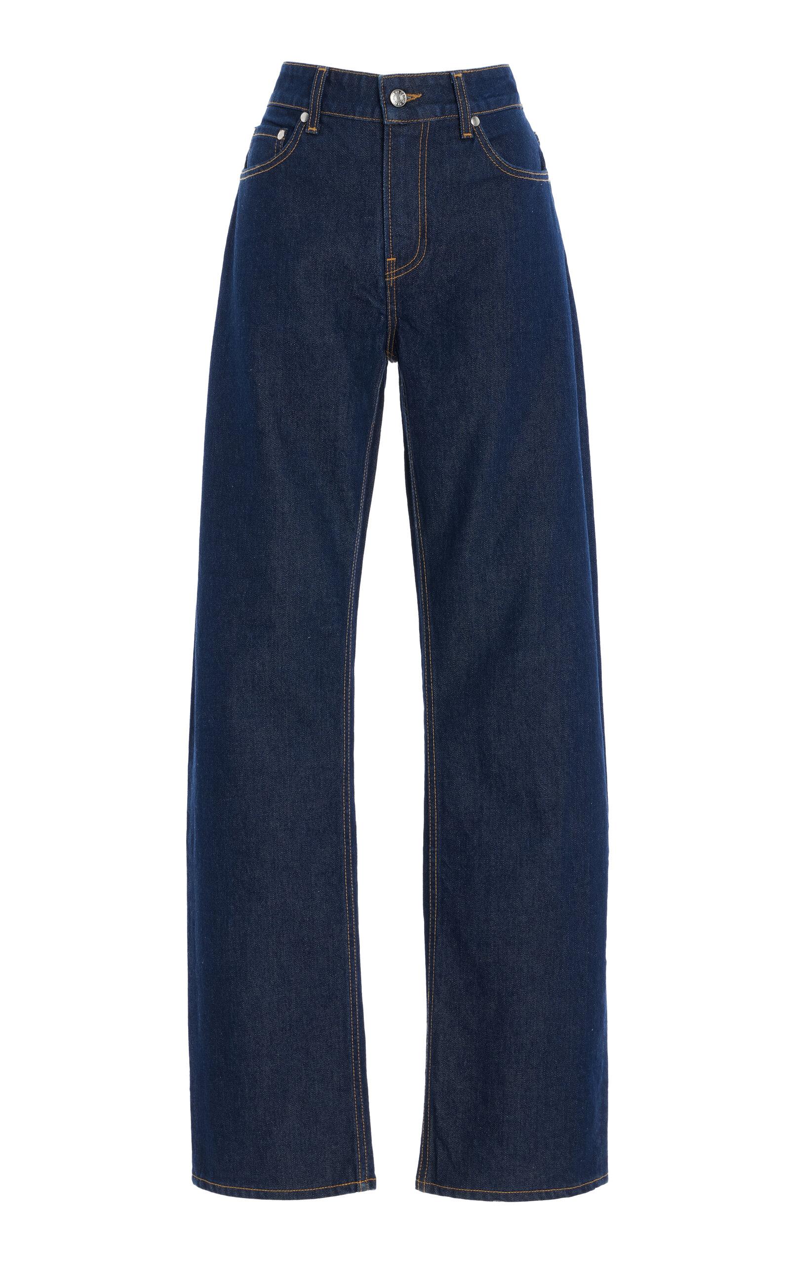 EB Denim Alida Mid-Rise Bowed Jeans - Moda Operandi by EB DENIM