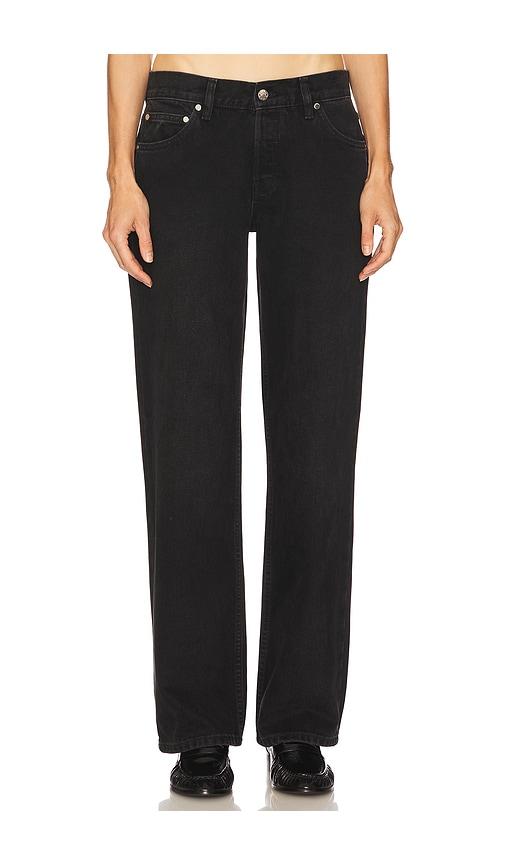 EB Denim Low Rise Baggy in Black by EB DENIM