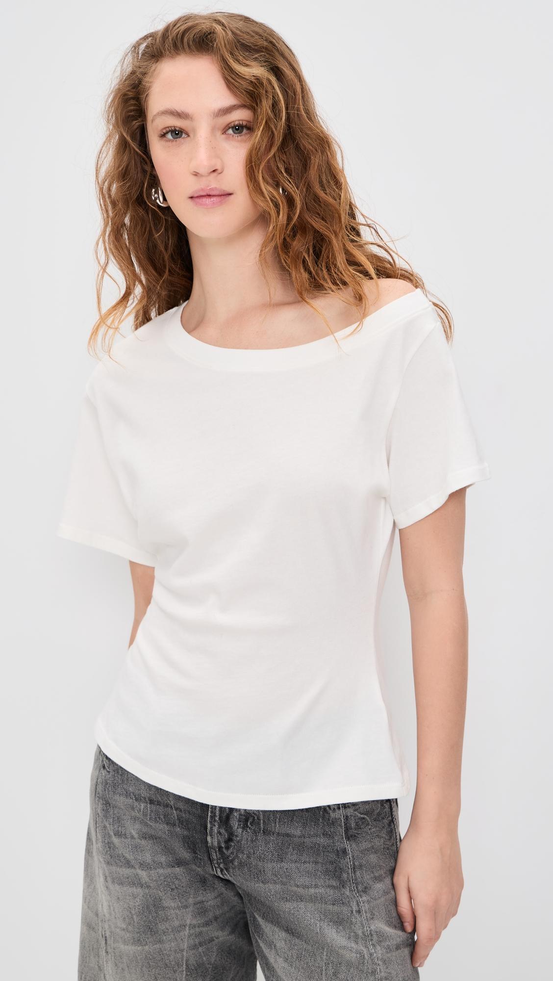 Elena Off Shoulder Tee by EB DENIM