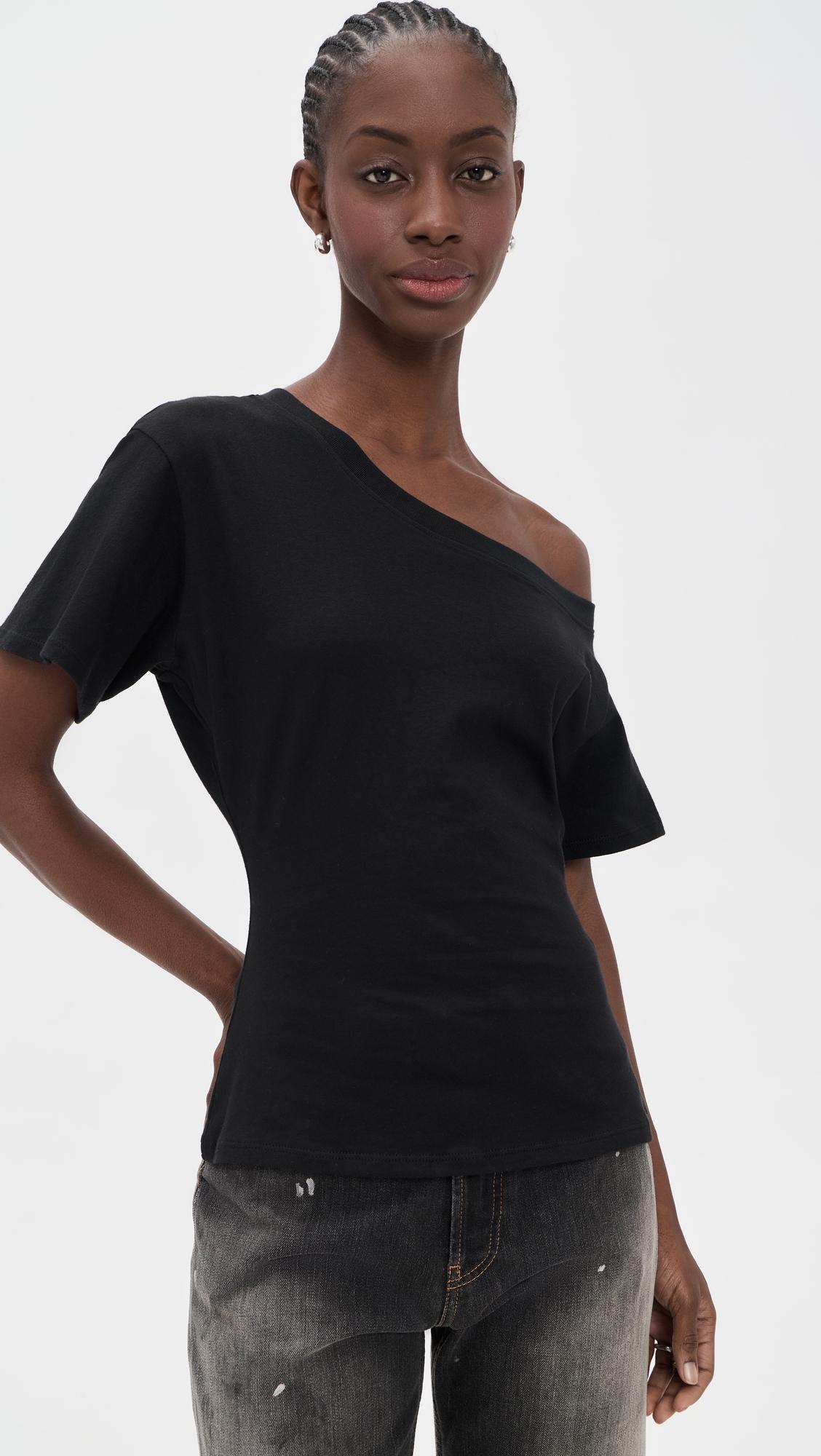 Elena Off Shoulder Tee by EB DENIM