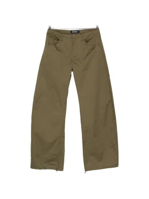Isla Cinch belt-loop pocket trousers by EB DENIM