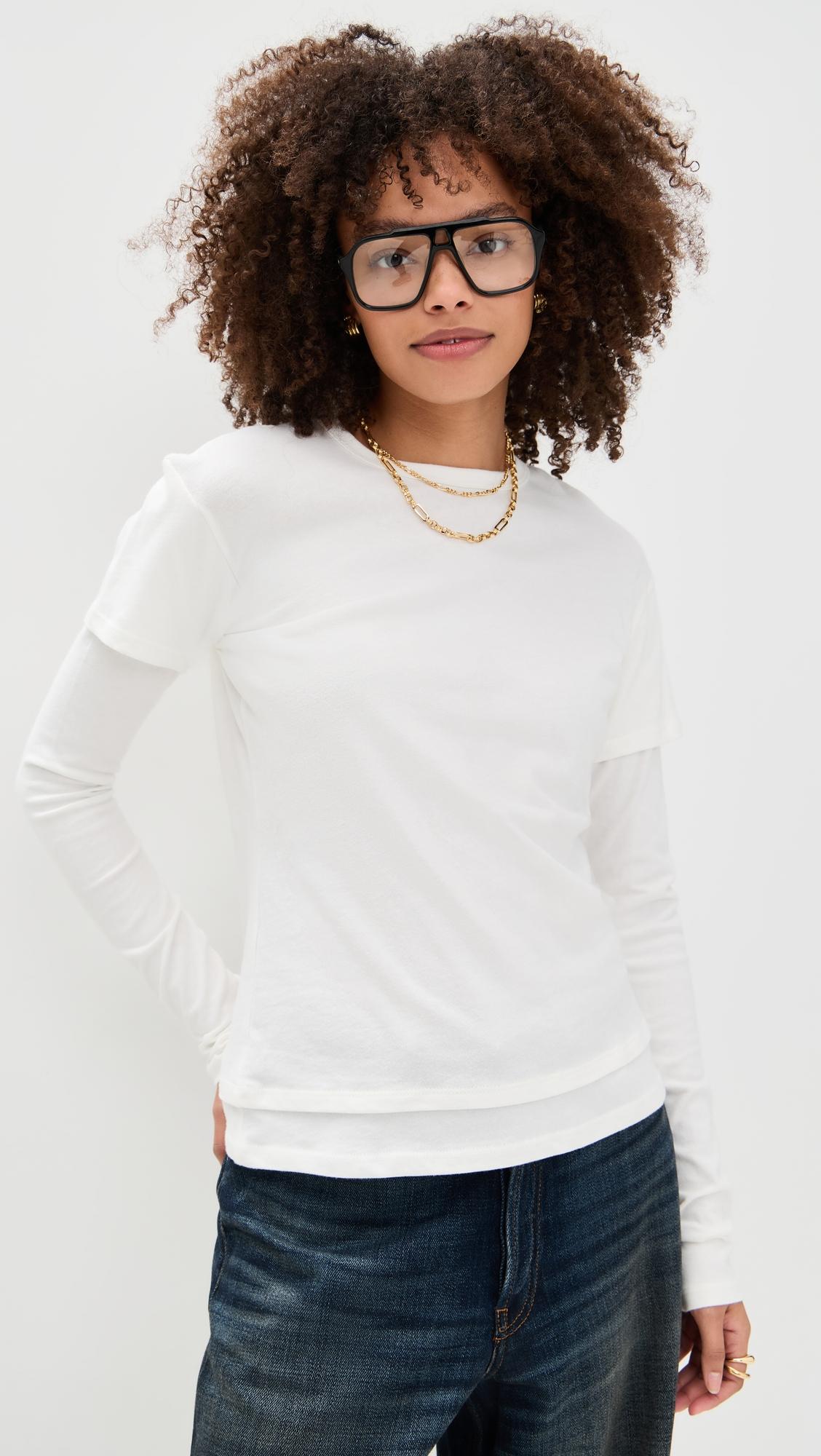 Rory Layered Long Sleeve by EB DENIM