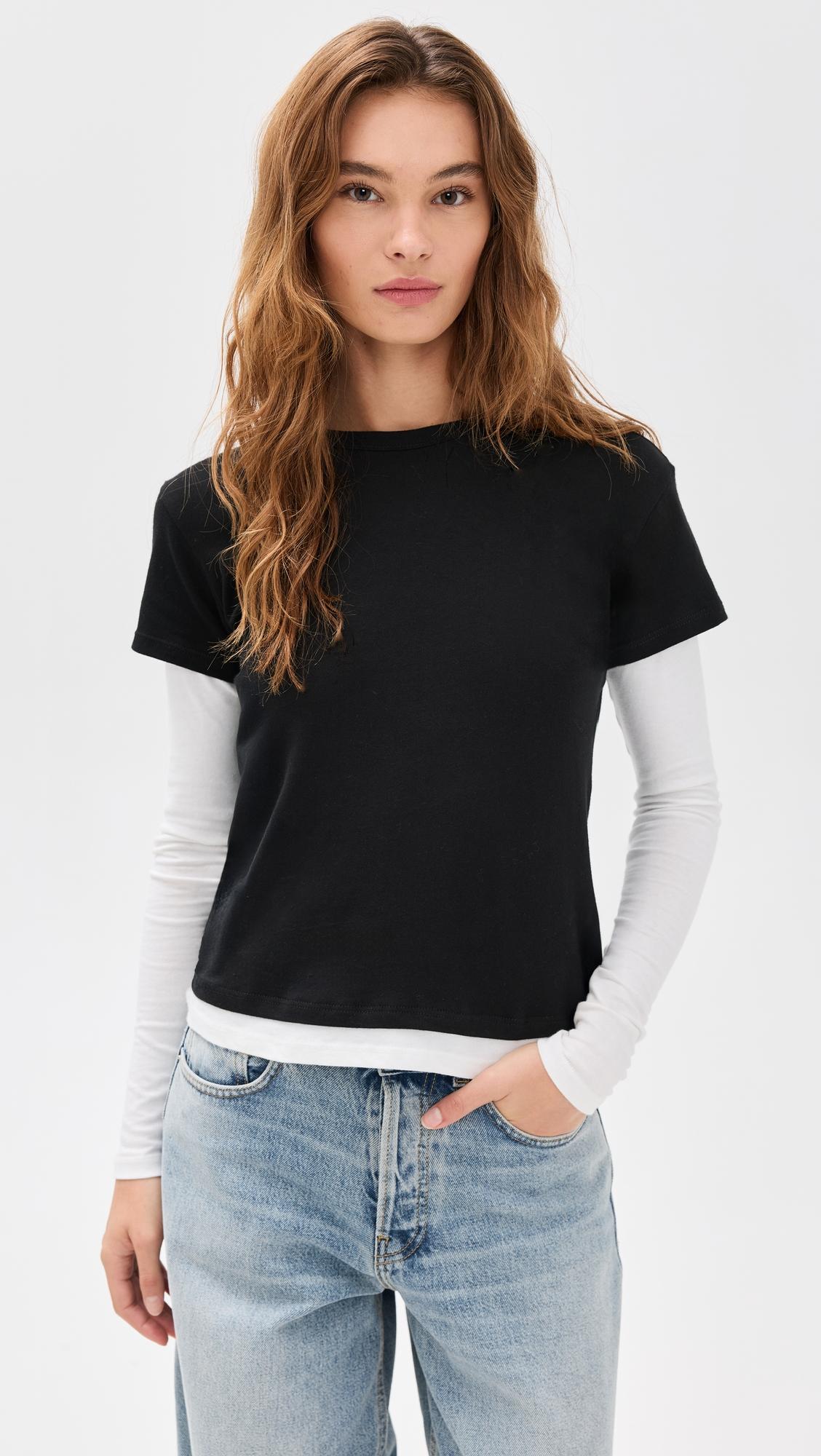 Rory Layered Long Sleeve by EB DENIM