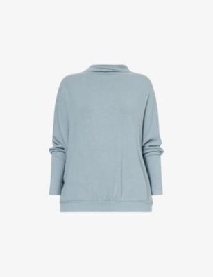 Cozy Time Mock-Neck Knitted Jumper by EBERJEY