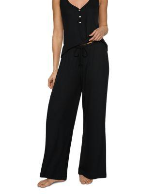 Dream Rib Wide Leg Pants by EBERJEY
