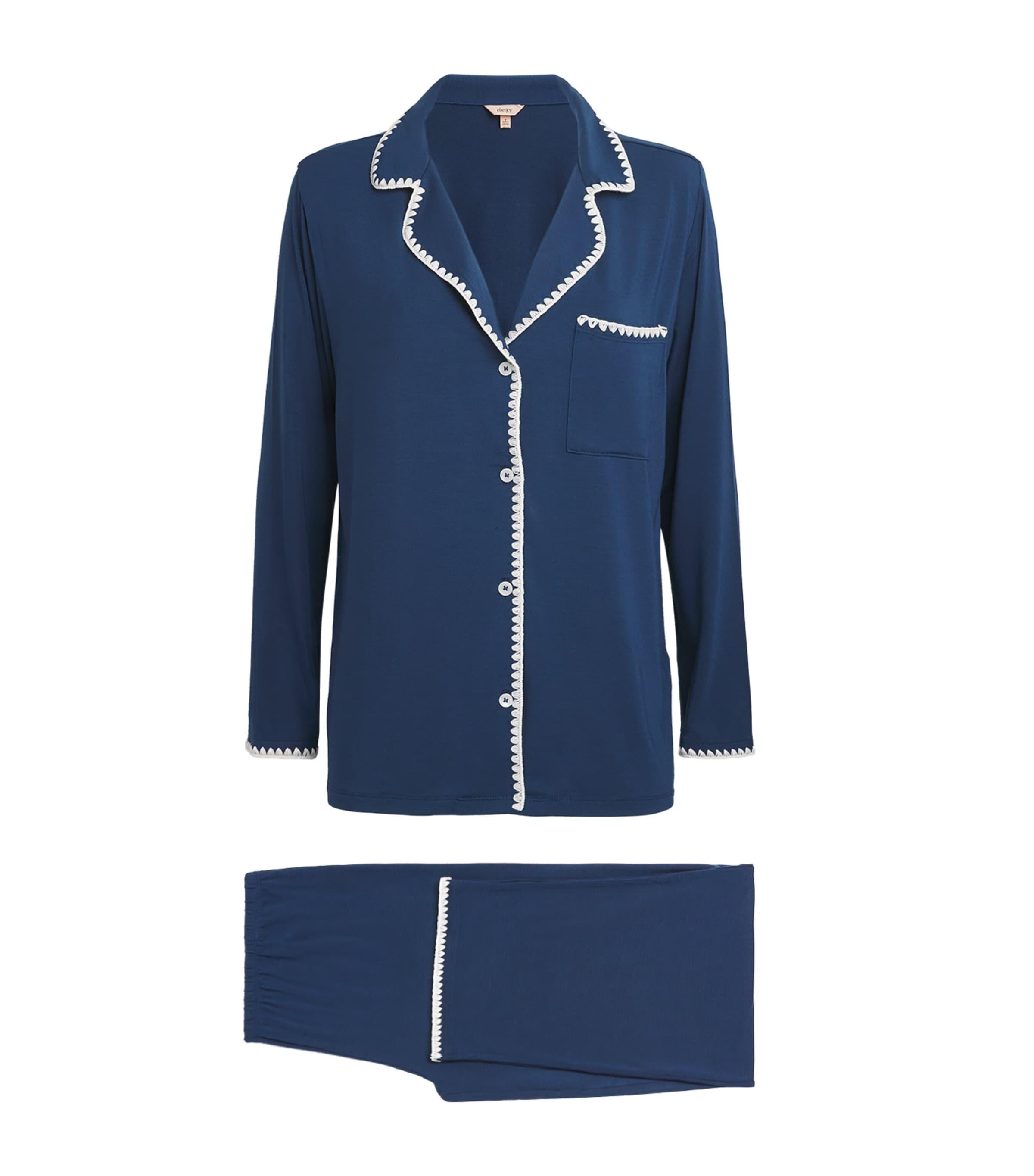 Eberjey Long-Sleeve Frida Pyjama Set by EBERJEY