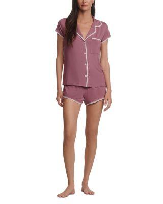 Frida Tencel™ Modal Stretch Shortie Shorts Pajama Set by EBERJEY