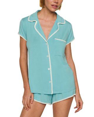 Frida Tencel™ Modal Stretch Shortie Shorts Pajama Set by EBERJEY
