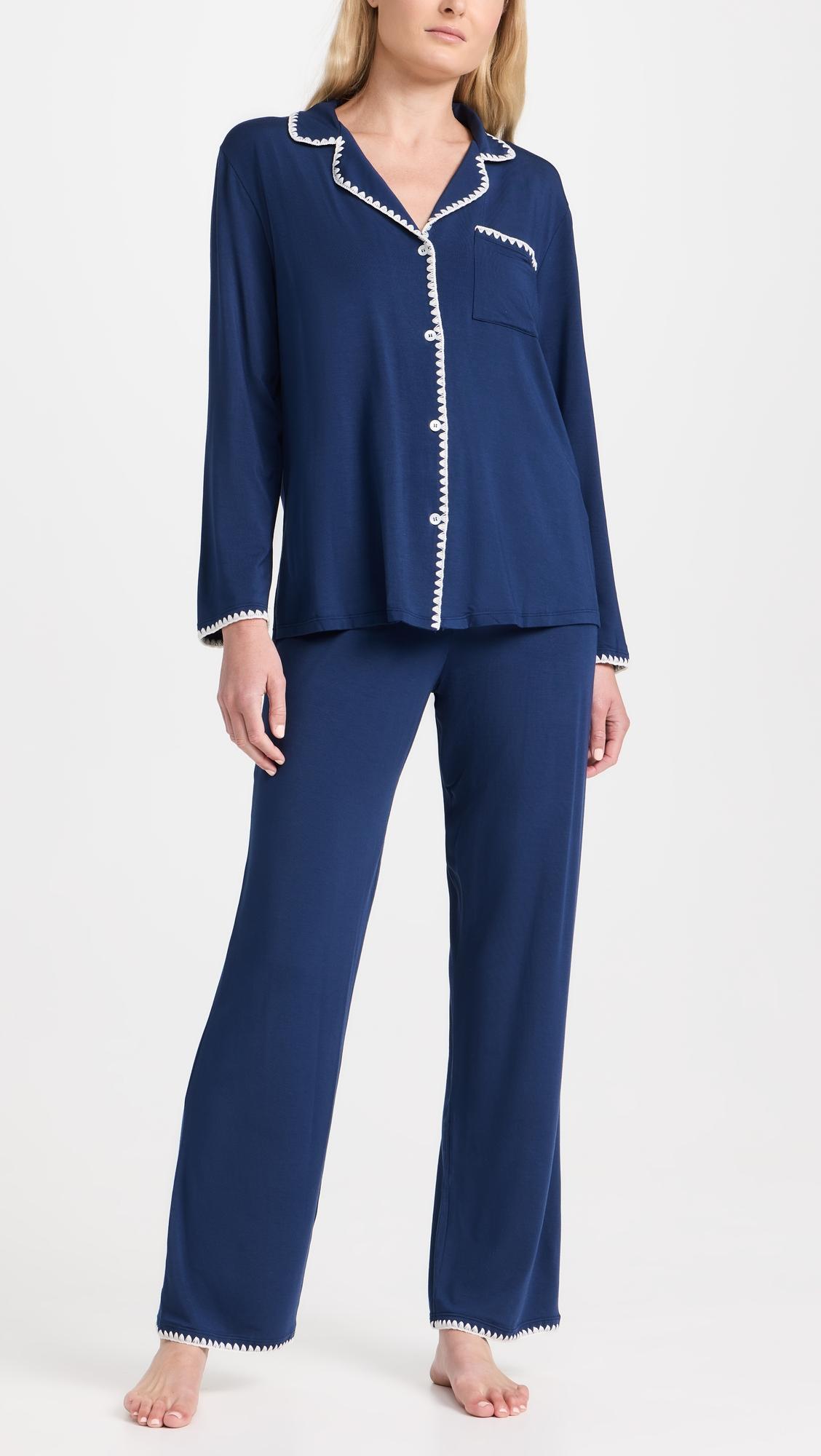 Frida The Whip Stitch Pajama Set by EBERJEY
