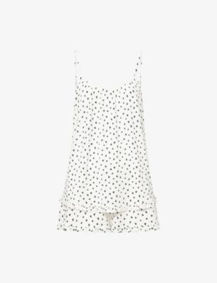 Gisele Heart-Print Short Modal-Jersey Pyjama Set by EBERJEY