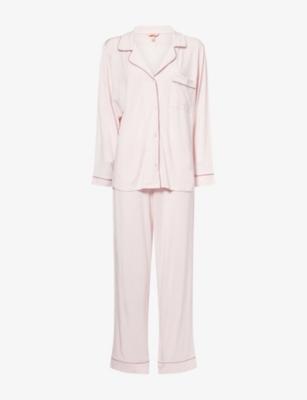 Gisele Long-Sleeve Modal-Jersey Pyjama Set by EBERJEY