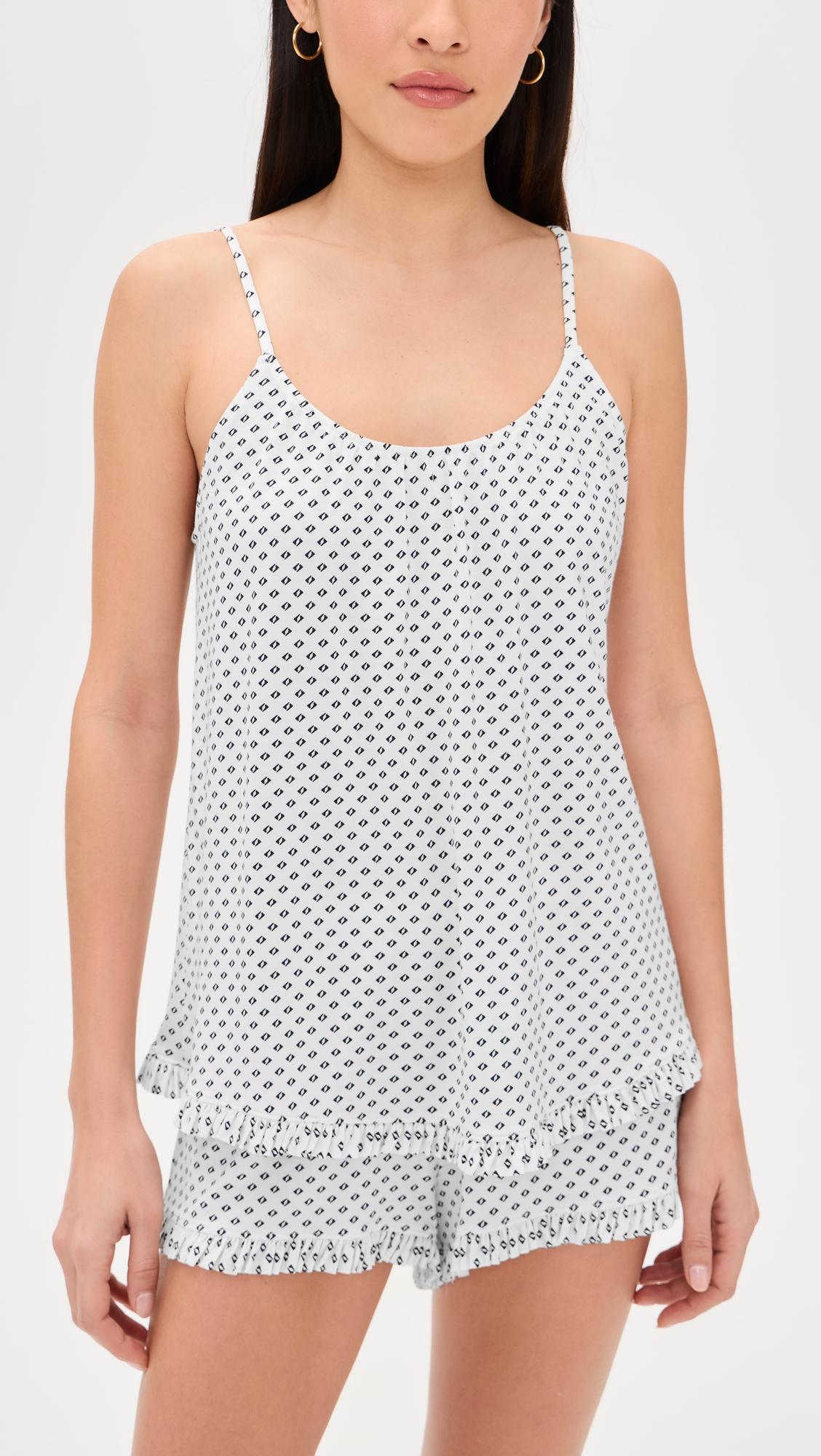 Gisele Printed Cami and Shorts Pajama Set by EBERJEY