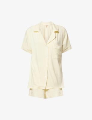 Gisele Relaxed Short Modal-Jersey Pyjama Set by EBERJEY