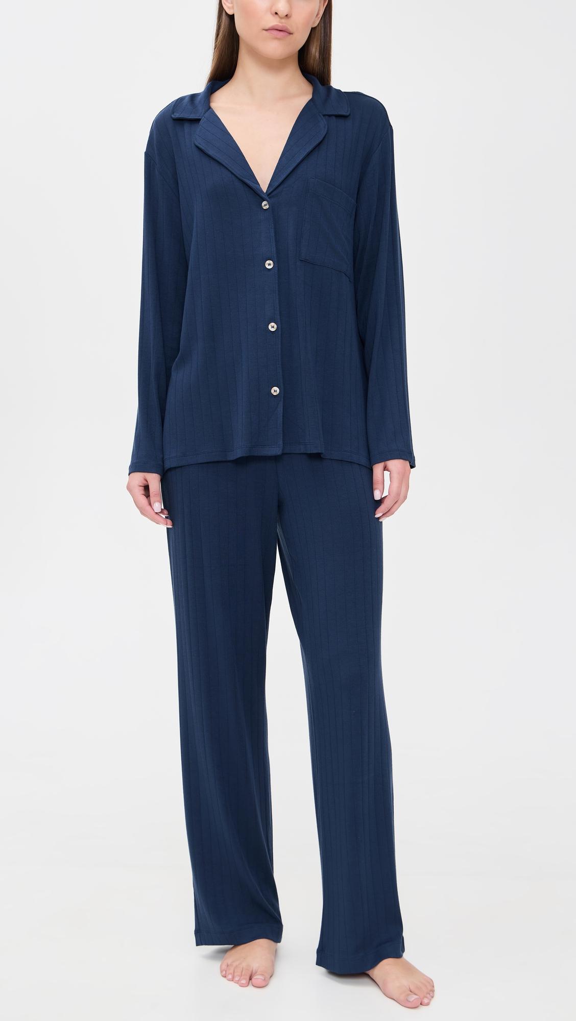 Gisele Rib The Long Pajama Set by EBERJEY