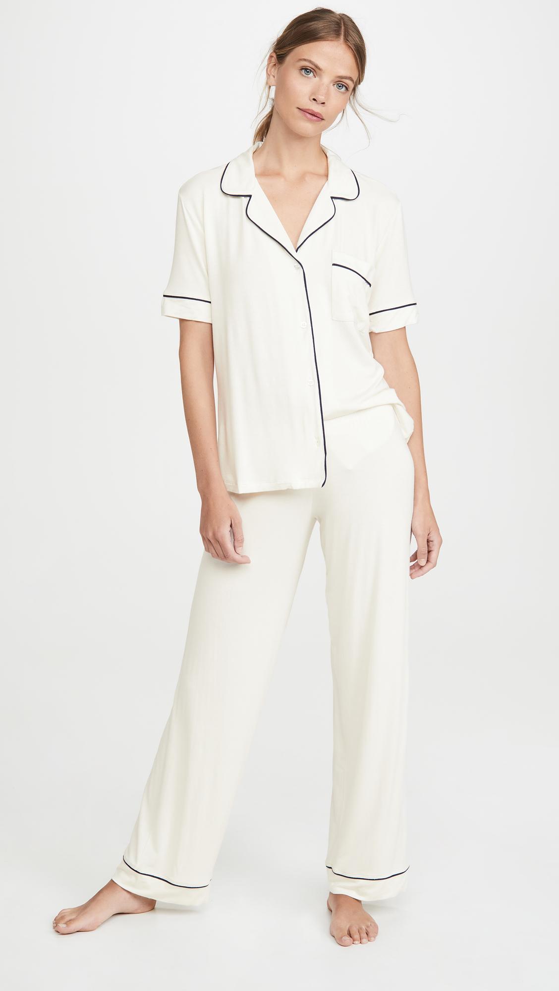 Gisele Short Sleeve Pajama Set by EBERJEY