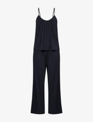 Gisele relaxed modal-jersey pyjama set by EBERJEY