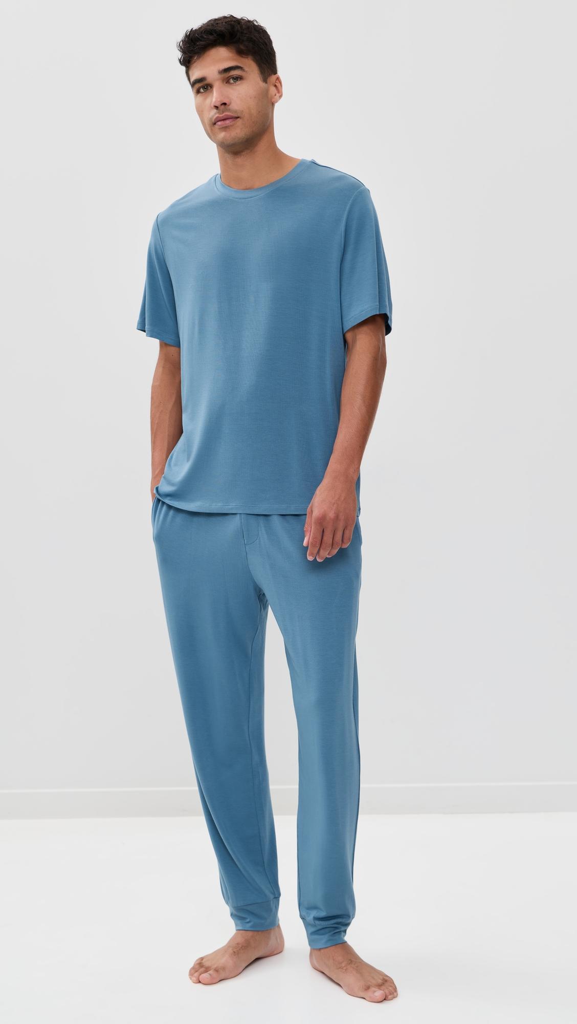 Henry Modal Short Sleeve and Pants Pajama Set by EBERJEY