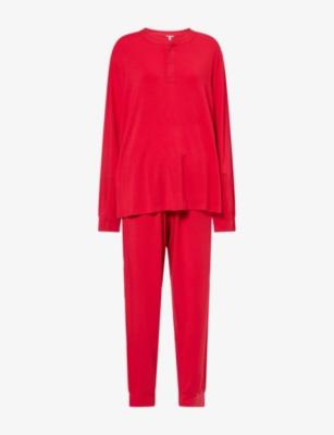 Henry Relaxed-Fit Stretch-Jersey Pyjamas by EBERJEY
