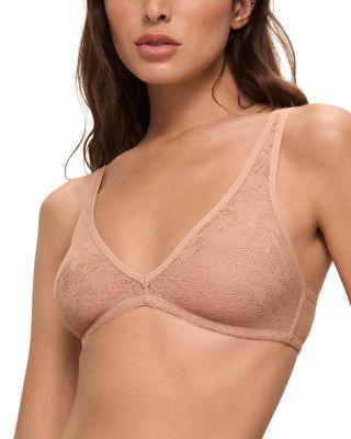 Lace Plunge Bralette by EBERJEY