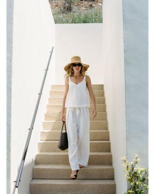 Linen Blend Tops & Bottoms Collection by EBERJEY