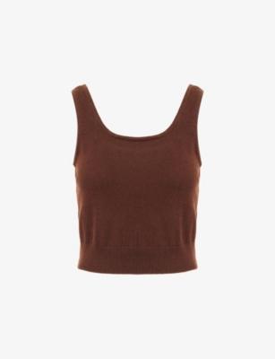 Lounge Brushed Knitted Tank Top by EBERJEY