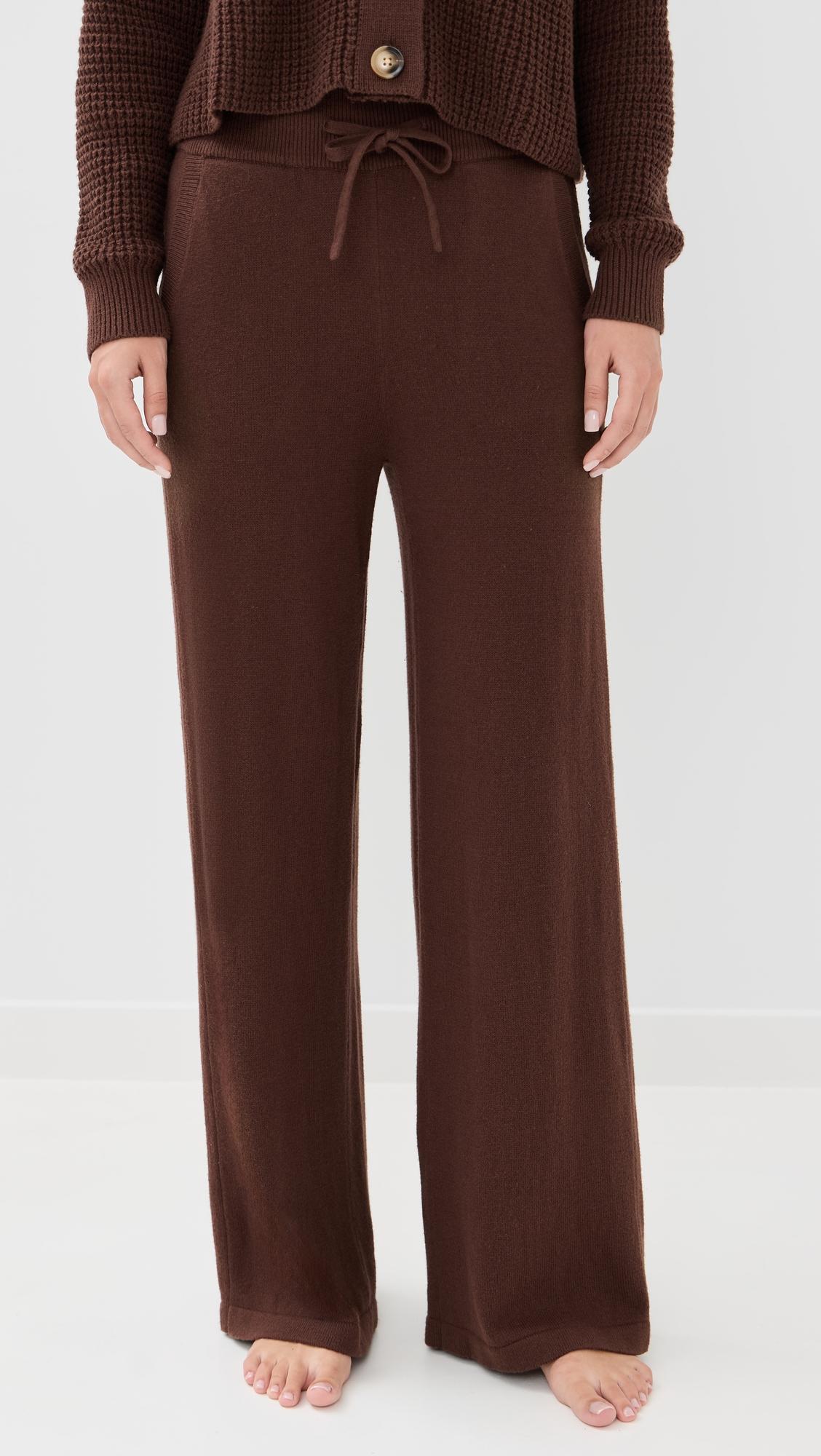 Recycled Sweater Pants by EBERJEY