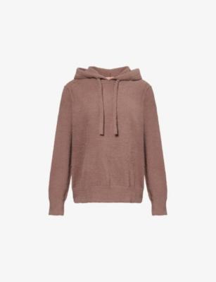 Relaxed-Fit Bouclé Hoody by EBERJEY