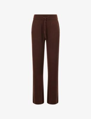 Straight-Leg Knitted Lounge Trousers by EBERJEY