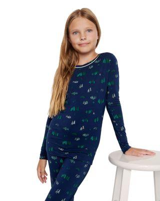 Unisex Printed Long Sleeve PJ Set - Little Kid by EBERJEY