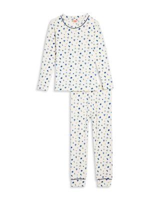 Unisex Printed Long Sleeve PJ Set - Little Kid by EBERJEY