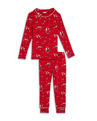 Unisex Printed Long Sleeved Pajama Set - Little Kid by EBERJEY
