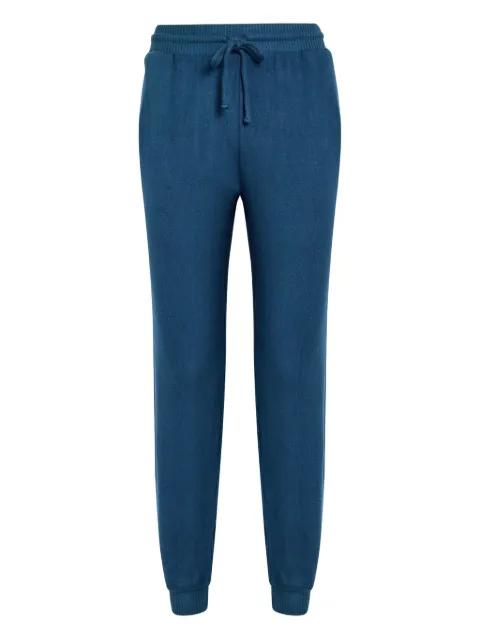 drawstring track pants by EBERJEY