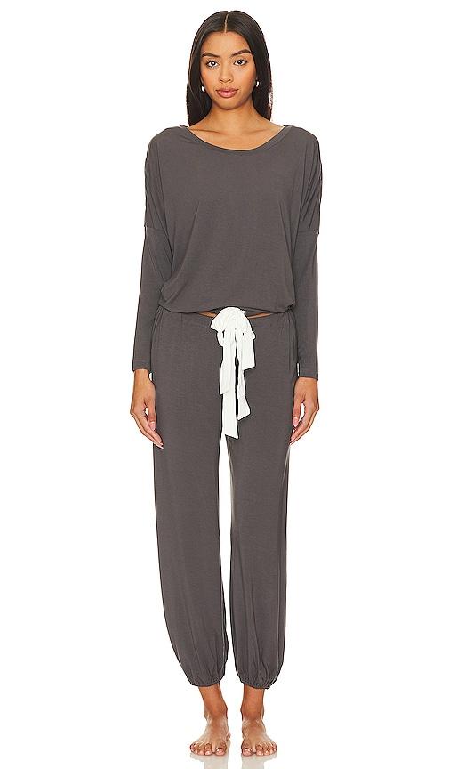 eberjey Gisele Slouchy Set in Grey by EBERJEY