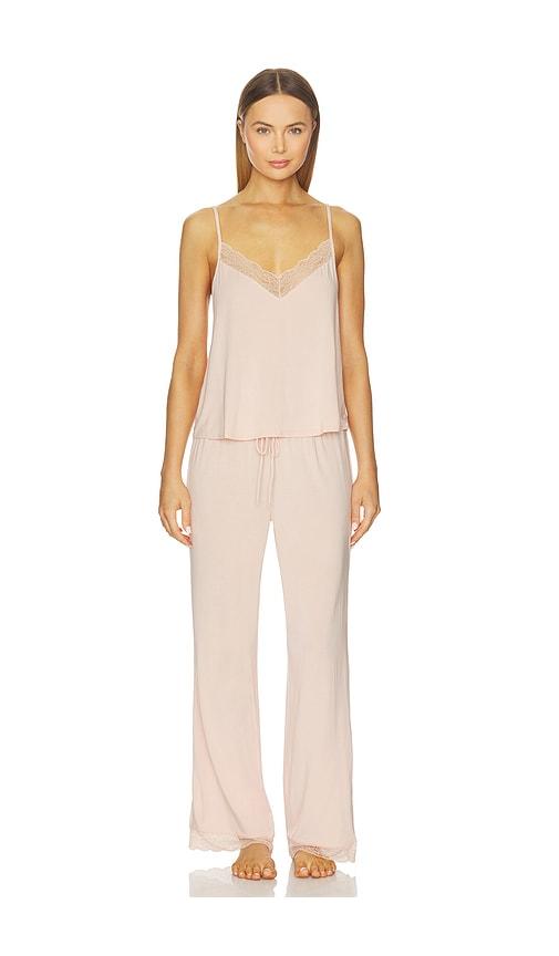 eberjey Kari Cami & Pant Pj Set in Pink by EBERJEY