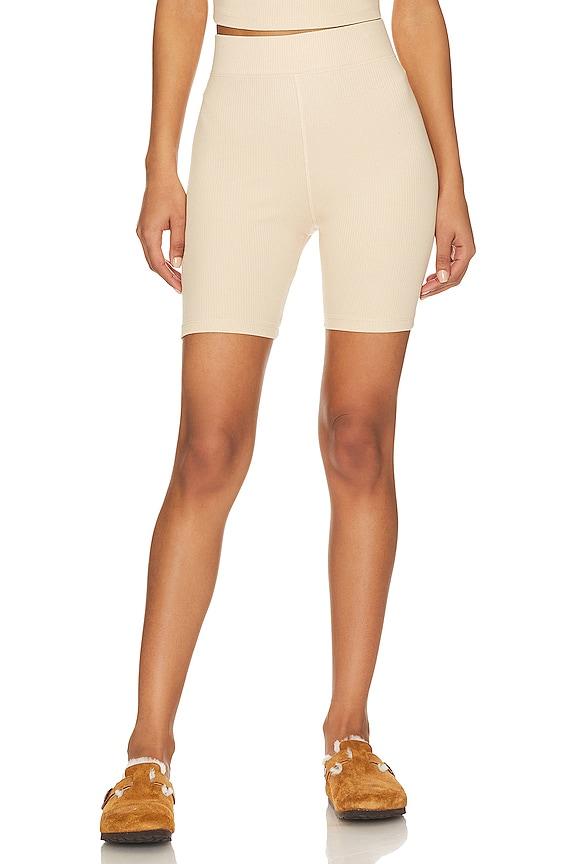 eberjey Pima Bike Short in Beige by EBERJEY