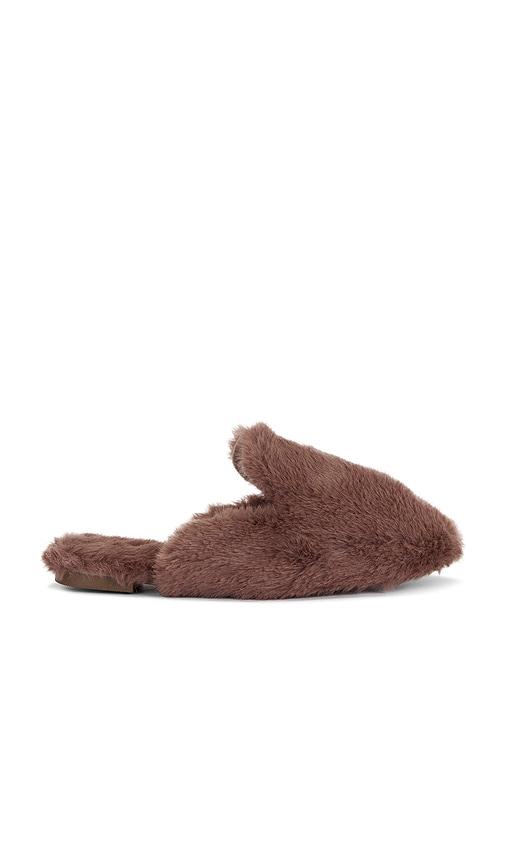 eberjey Plush Slipper in Brown by EBERJEY