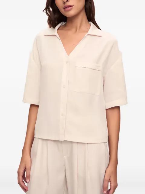 pocket woven top by EBERJEY
