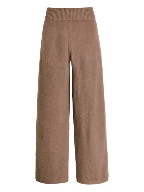 ribbed wide-leg trousers by EBERJEY