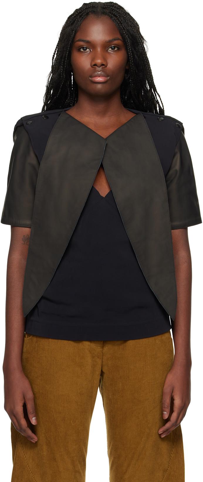 Black Kiko Kostadinov Edition Eero T-shirt by ECCO.KOLLEKTIVE