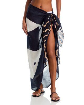 Catch Of The Day Sarong Swim Cover-Up by ECHO