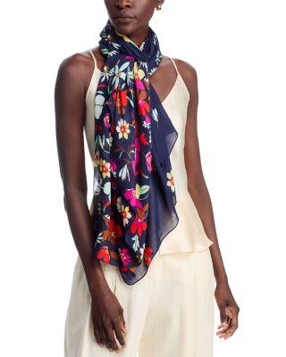 Falling Flowers Wrap Scarf by ECHO