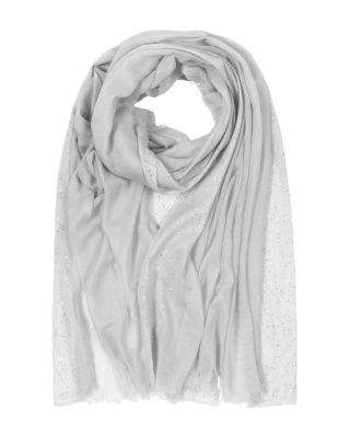 Sequin Gauze Wool Wrap by ECHO