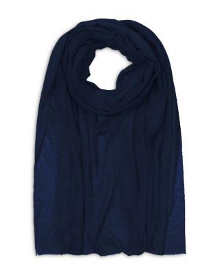 Sequin Gauze Wool Wrap by ECHO