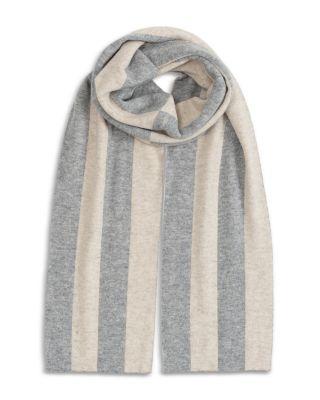 Split Stripe Wool Scarf by ECHO