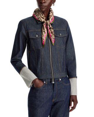Spots On Spots Pleated Diamond Scarf by ECHO