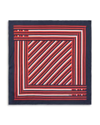 Stripes Silk Scarf by ECHO