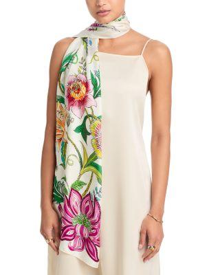 Sunkissed Vine Silk Scarf by ECHO